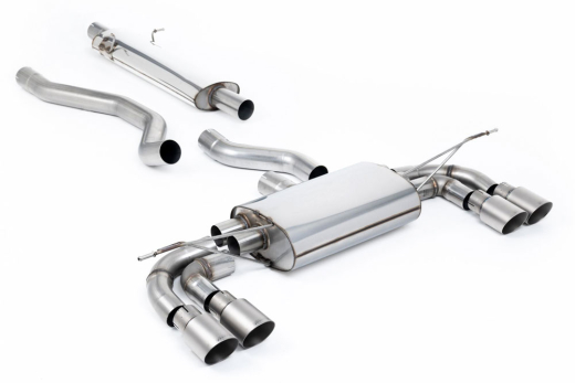 Milltek Duplex-Komplettanlage je 2x90mm GT Titanium