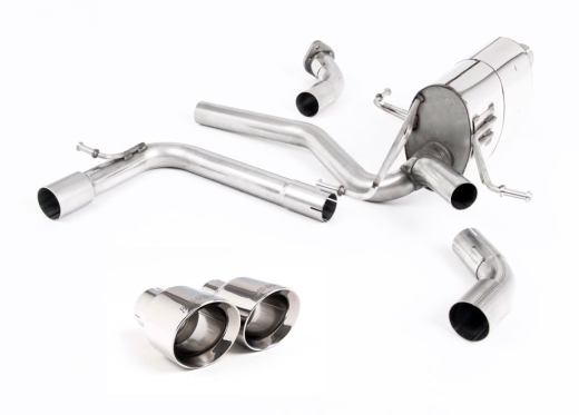 Milltek Duplex Endschalldämpfer je 115mm GT