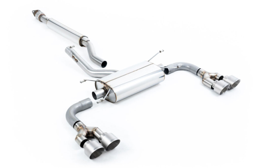 Milltek Duplex-Komplettanlage je 2x100mm GT Titanium