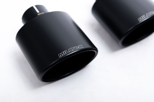 Milltek Duplex-Komplettanlage je 115mm Jet Black