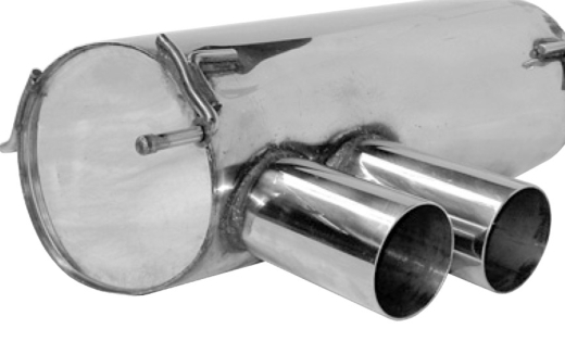 Bastuck Endschalldämpfer 2x76mm