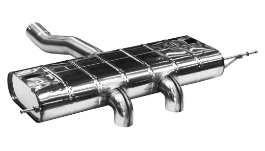 Bastuck Komplettanlage mit Endschalldämpfer 2x63mm