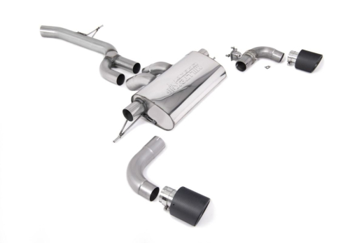 Milltek Duplex-Komplettanlage je 115mm GT Carbon