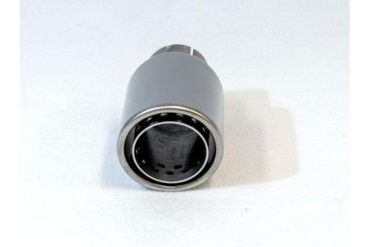 Simons Endrohr rund 80-51mm matt