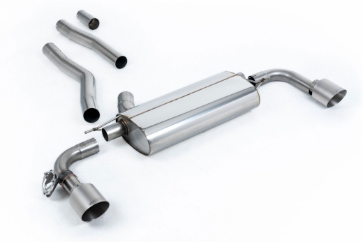 Milltek Duplex-Komplettanlage je 115mm GT Titanium
