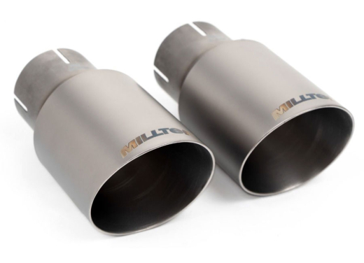 Milltek Duplex-Komplettanlage je 90mm GT Brushed Titanium