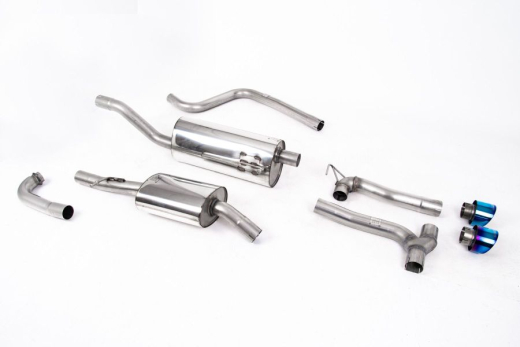 Milltek Komplettanlage 2x90mm GT Burnt Titanium
