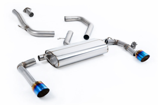 Milltek Duplex-Komplettanlage je 115mm GT Burnt Titanium
