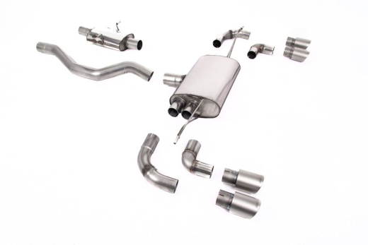 Milltek Duplex-Komplettanlage je 2x90mm GT Titanium