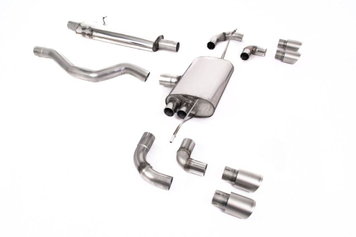 Milltek Duplex-Komplettanlage je 2x90mm GT Titanium
