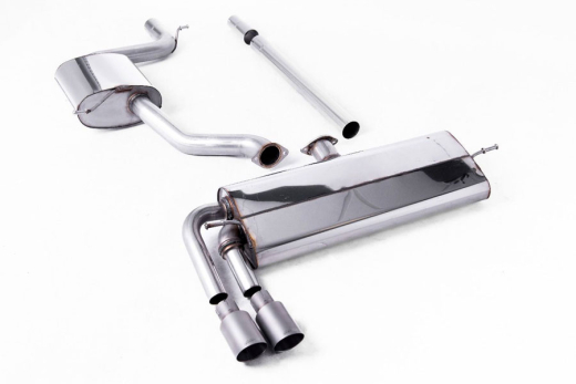 Milltek Komplettanlage 2x80mm GT Titanium