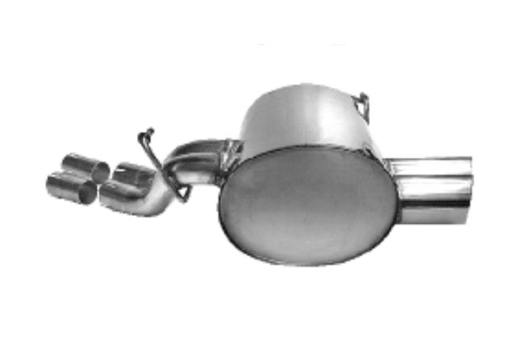 Bastuck Endschalldämpfer 2x76mm