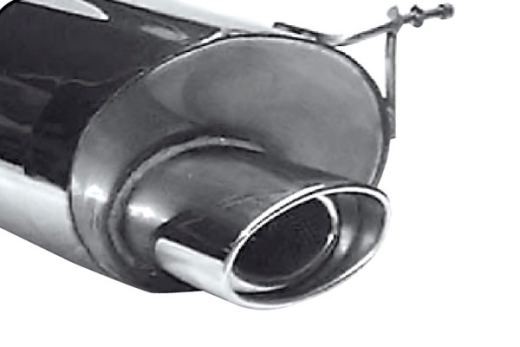 Bastuck Endschalldämpfer 153x95mm oval