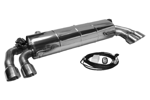 Bastuck Duplex-Endschalldämpfer je 2x90mm schräg