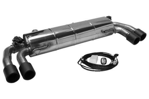 Bastuck Duplex-Endschalldämpfer je 2x90mm Carbon