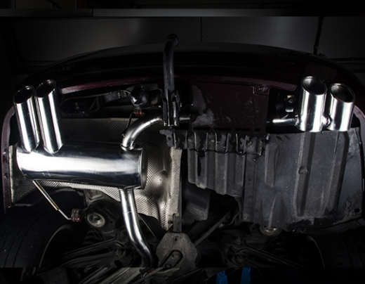 Roar Duplex-Endschalldämpfer je 2x73mm