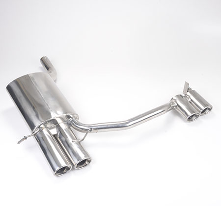 Roar Duplex-Endschalldämpfer je 2x70x100mm