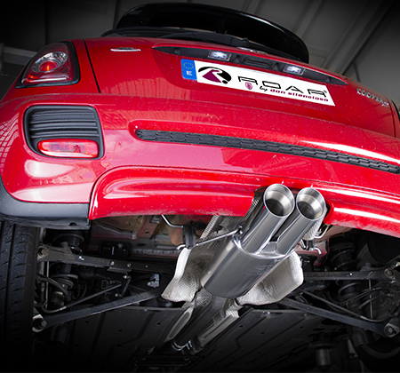 Roar Endschalldämpfer 2x85mm