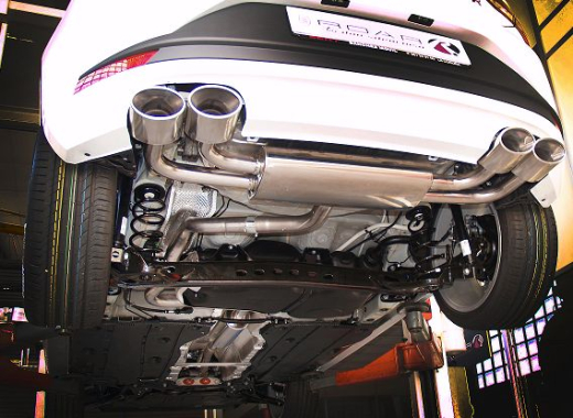 Roar Duplex-Endschalldämpfer je 2x75x130mm