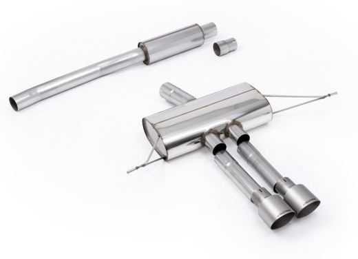 Milltek Komplettanlage 2x100mm GT Titanium