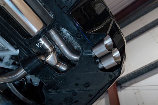 Milltek Endschalldämpfer je 2x115mm GT Titanium