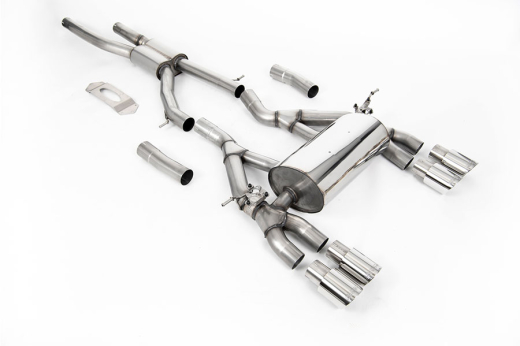 Milltek Komplettanlage je 2x 90mm GT