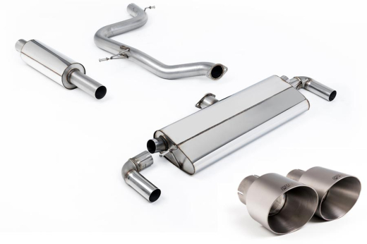 Milltek Komplettanlage je 100mm GT Titanium