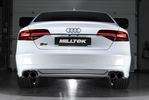 Milltek Duplex Komplettanlage je 2x100mm GT Black