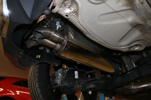 Fox Endschalldämpfer Dieseloptik