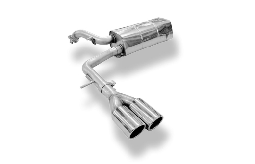 Fox Sportauspuff Endschalldämpfer 2x80mm