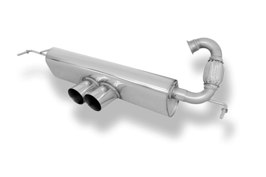 Fox Endschalldämpfer 2x80mm