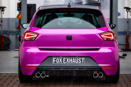 Fox Duplex-Endschalldämpfer je 2x76mm