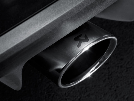 Akrapovic Endrohre Titan 2x 125mm