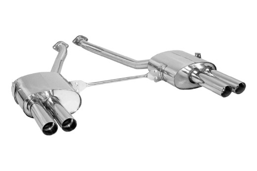 Bastuck Duplex-Endschalldämpfer je 2x63mm