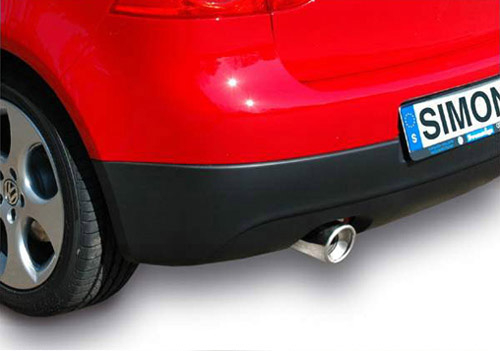 Simons Komplettanlage A3 8P/Golf V Turbo 1*100