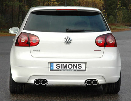 Simons Komplettanlage A3 8P/Golf V Turbo 4*80