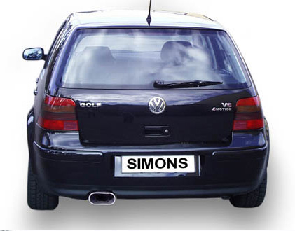 Simons Komplettanlage Golf IV Syncro VR6 85/150