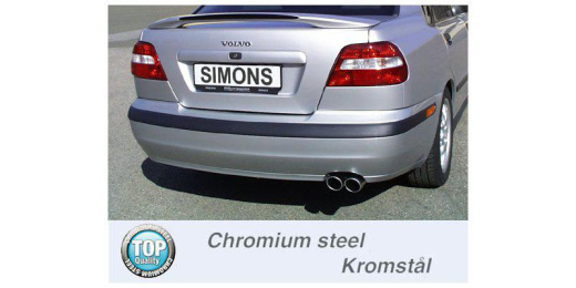 Simons Komplettanlage S40/V40 Turbo Fas2 2*80