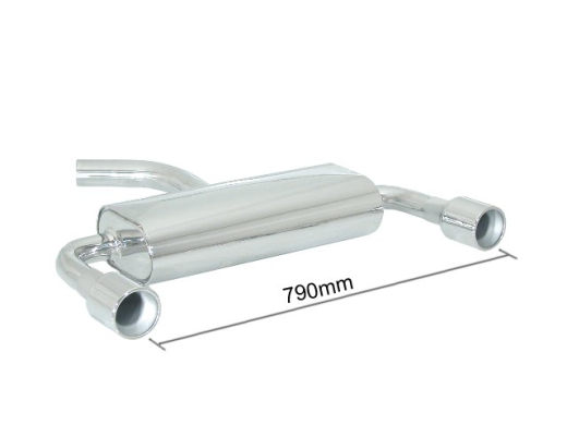 Ragazzon Duplex-Endschalldämpfer je 102mm