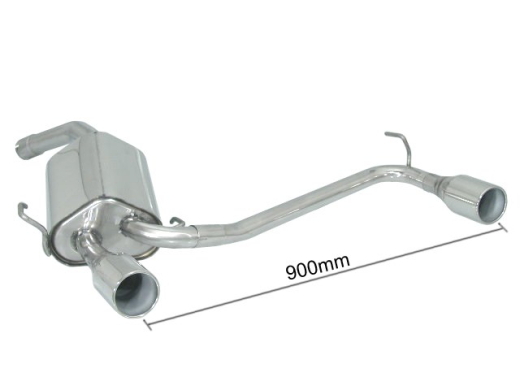 Ragazzon Duplex-Endschalldämpfer je 102mm