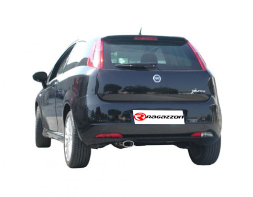 Ragazzon Endschalldämpfer 110 x 65mm oval Sport Line