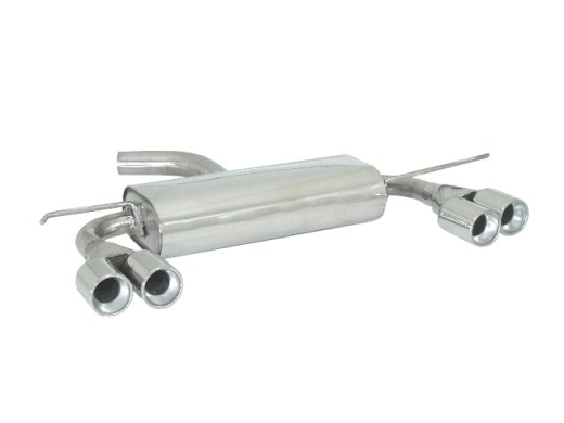 Ragazzon Duplex-Endschalldämpfer je 2x80mm versetzt