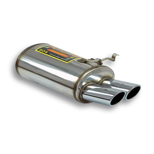 Supersprint Endschalldämpfer 2x100x75mm oval