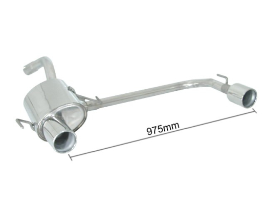Ragazzon Duplex-Endschalldämpfer je 102mm rund 