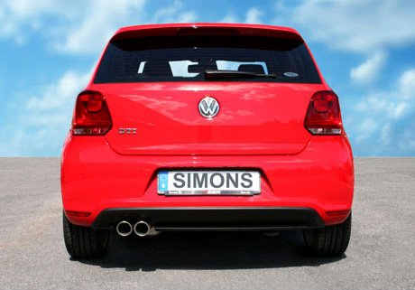 Simons Komplettanlage Audi A1 / Polo 6R GTI 1.4Tsi 2*80