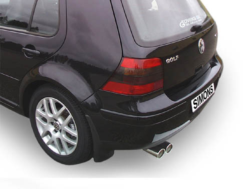 Simons Komplettanlage Golf/Beetle Turbo 2*80