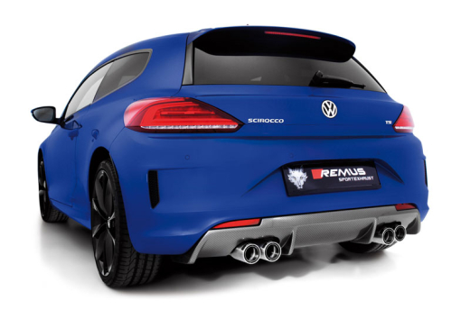 Remus Duplex-Endschalldämpfer 2x84mm CarbonRace