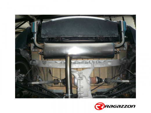 Ragazzon Duplex-Endschalldämpfer je 102mm Sport Line