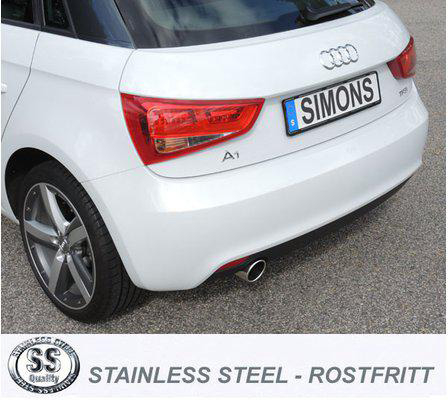 Simons Komplettanlage Audi A1 1.2TFSi 1*90