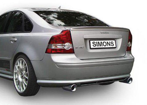Simons Komplettanlage S40/V50 Turbo AWD 2*100
